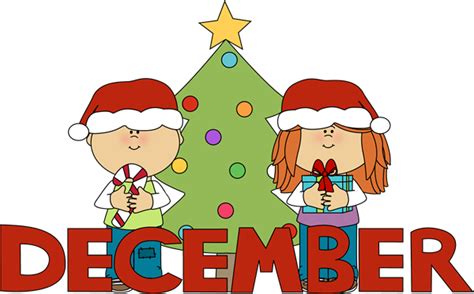 Month Of December Christmas Clip Art Months Of The Year Clip Arts