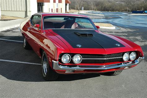 Hd Wallpaper Classic Ford Muscle Torino Wallpaper Flare