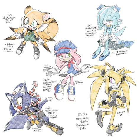 Sonic Characters As Girls