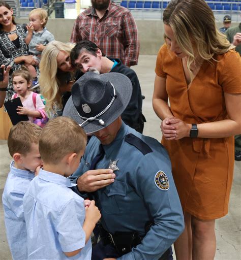 Oregon State Police on Twitter: "34 Recruits received their OSP Badges