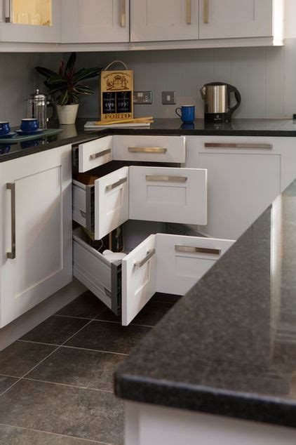 Corner kitchen cabinets with drawers instead of shelves that slide. Simplifying Remodeling: 8 Cabinet Door and Drawer Types ...