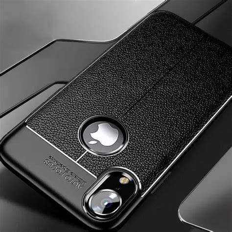 Luxury Shockproof Matte Cover For Iphone Xr Xs Max X Case Leather