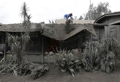 Pictures Of Ash Blanketed Villages Go Viral As Philippines Continues To