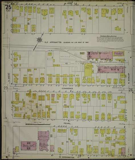 Image 34 Of Sanborn Fire Insurance Map From Petersburg Independent