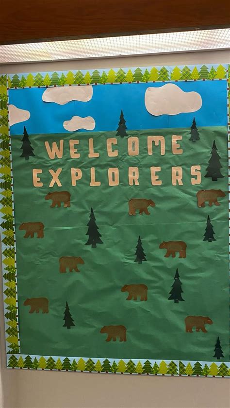 Preschool Nature Theme Bulletin Boards