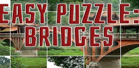 Free Easy Puzzle Bridges Ended Pivotal Gamers