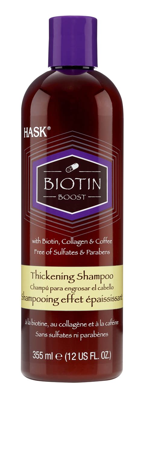 Hask Thickening Shampoo Sulfate Free Biotin Boost With Biotin Collagen