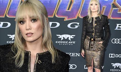 Pom Klementieff Stuns In Black And Gold Ensemble For World Premiere Of