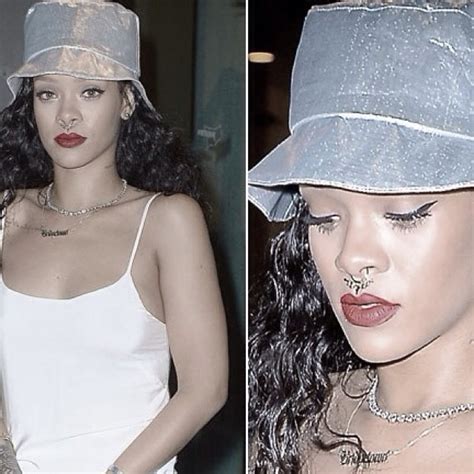 Rihanna Got A Fake Septum Piercing — 5 Ways To Get The Look No Needles Required