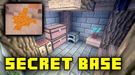Minecraft How To Build Secret Underground Entrancebase Tutorial No