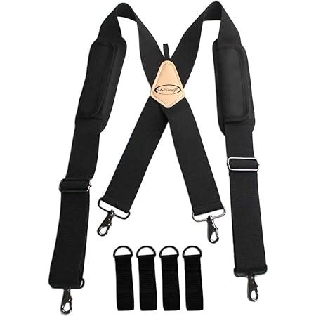 Men Paddded Adjustable Tool Belt Suspender Duty Belt Suspender Tactical