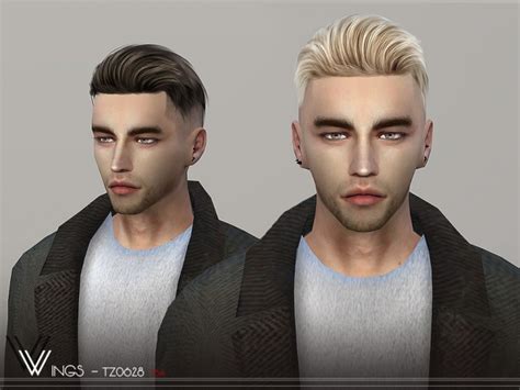 Hair Tz0628 By Wingssims At Tsr Sims 4 Updates