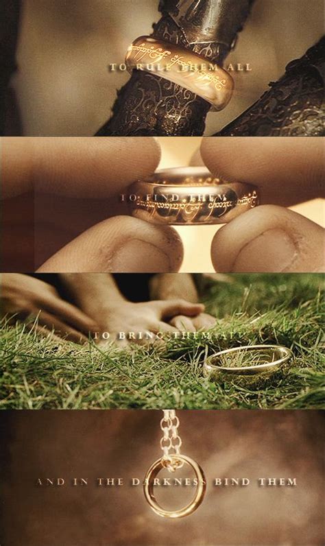 One Ring To Rule The Allone Ring To Find Themone Ring To Bring Them Alland In The