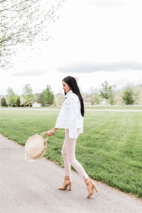 White X Pink Light Pink Jeans Spring Fashion Outfits Pink Jeans Outfit