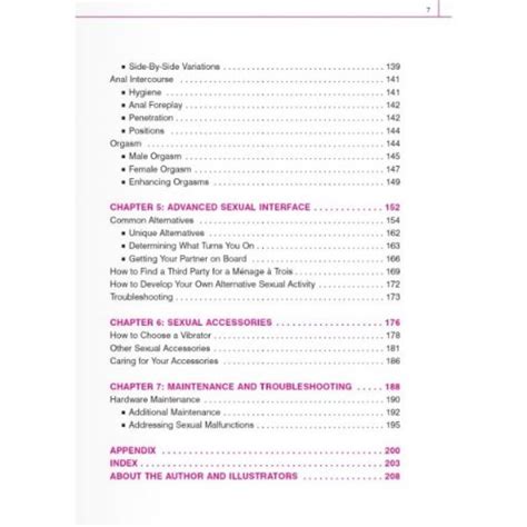 sex instruction manual essential information and techniques for optimum performance sex toys