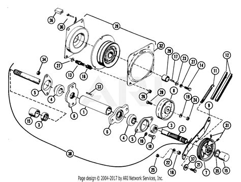 Ariens 931019 000101 006500 Gt 17hp Kohler Hydro Parts Diagram