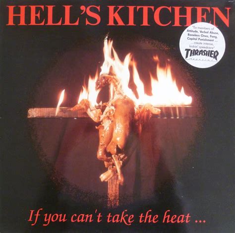 hell s kitchen if you can t take the heat 1989 red vinyl vinyl discogs