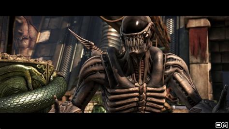 Mortal Kombat Xl Alien Chestburster On All Characters Youtube