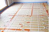 Pictures of Under Sub Floor Electric Radiant Heating