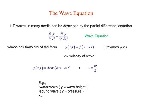 PPT - 14. Wave Motion PowerPoint Presentation - ID:2782036