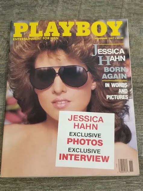 Playboy Magazine November Pam Stein Playmate Jessica Hahn