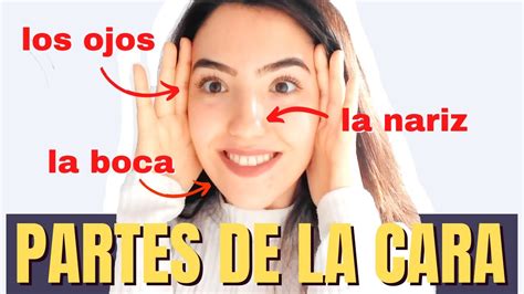 Las Partes De La Cara En Español 😊 Parts Of The Face In Spanish 🇪🇸