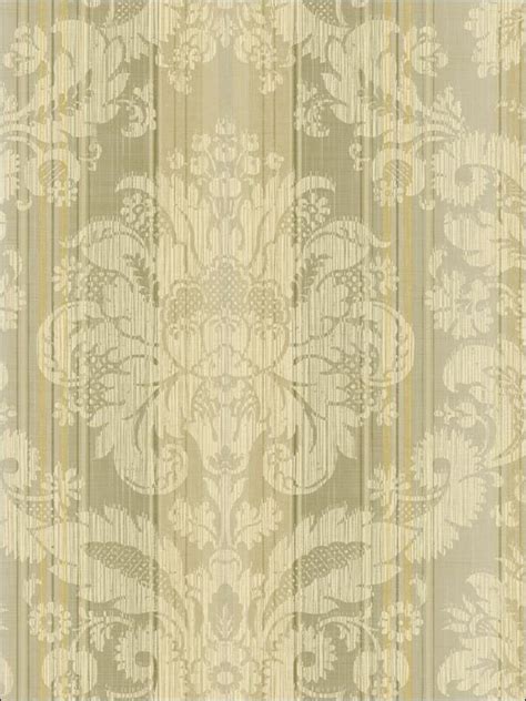 Damask Striped Wallpaper Nf50307 By Seabrook Wallpaper