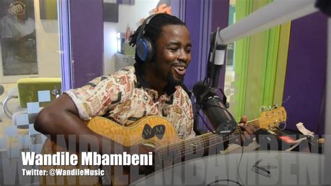 Wandile Mbambeni Singing Nanamhlanje Live On Ujfm Breakfast Youtube