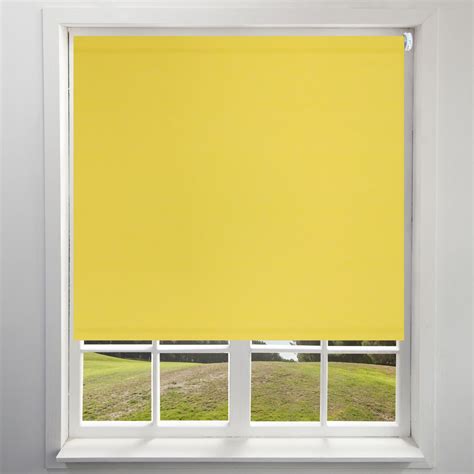 Blackout Yellow Roller Blind Harry Corry Limited Yellow Roller