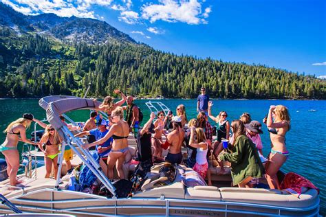 Tahoe Lake Party Boats Full Service Event Planning Rent A Boat