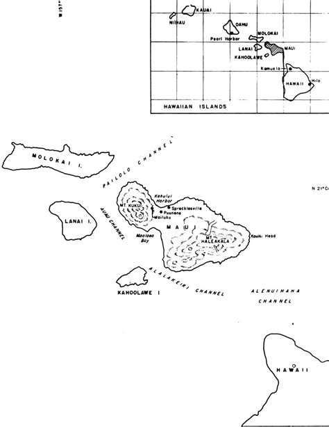 Filemap Of Maui Island Wikimedia Commons