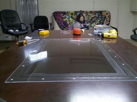Ultimate Lcd Gaming Table The Tv Is In