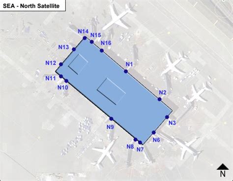 Sea Tac Airport Layout Map