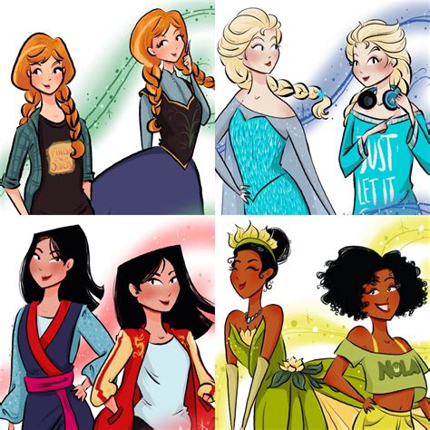 Modern Disney Princesses Costumes