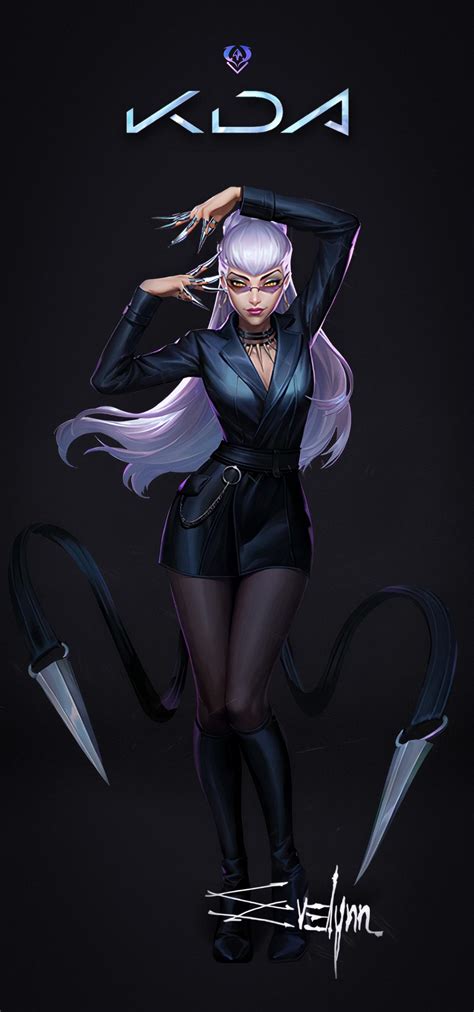 Kda All Out Evelynn Live Wallpaper