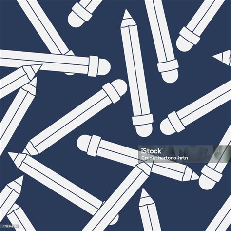 Pencil Line Art Seamless Pattern Suitable For Backgrounds Wallpapers