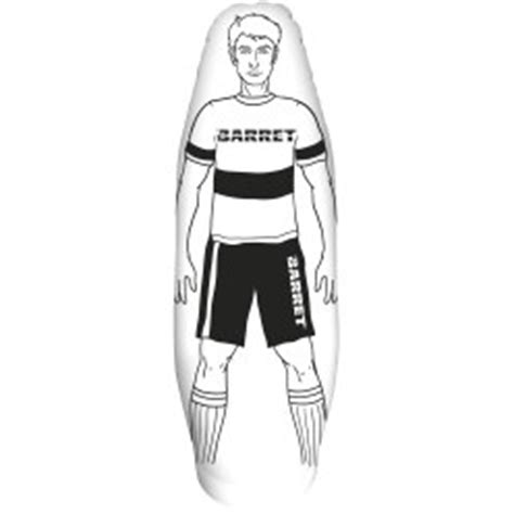 By adding a practice wall of five dummies (height 190 cm, widest part 55 cm) in front of the goal, the target task difficulty is comparable with a match. Free-Kick Wall & Dummy buy online at sport-thieme.co.uk