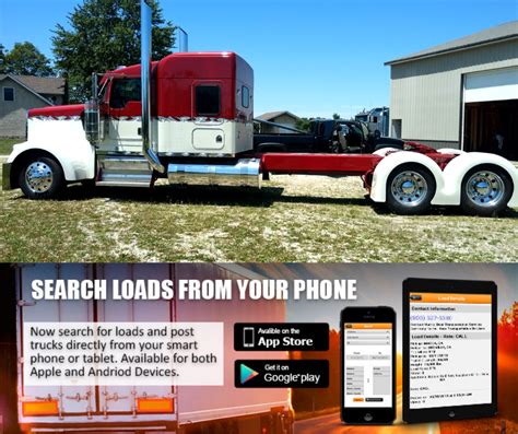 Loading a truck beyond its rated capacity is a quick route to breakdowns and premature wear. Are you looking for loads to haul? We have what you need ...