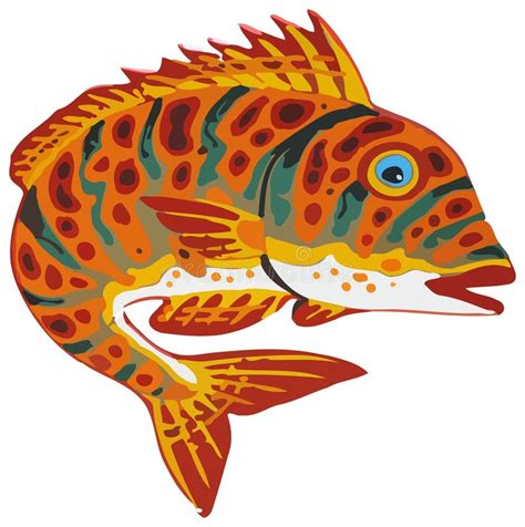 Colorful Fish Vector Stock Vector Illustration Of Draw 97579319