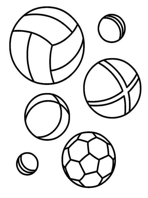 Free Coloring Page Of A Ball 257 File Include Svg Png Eps Dxf