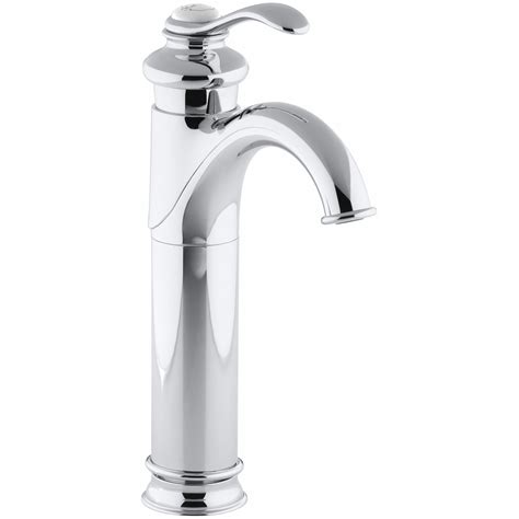 When it comes to the waterfall faucet, there has been a flourish of creativity where design meets functionality. Kohler Fairfax Tall Single-Hole Bathroom Sink Faucet with ...