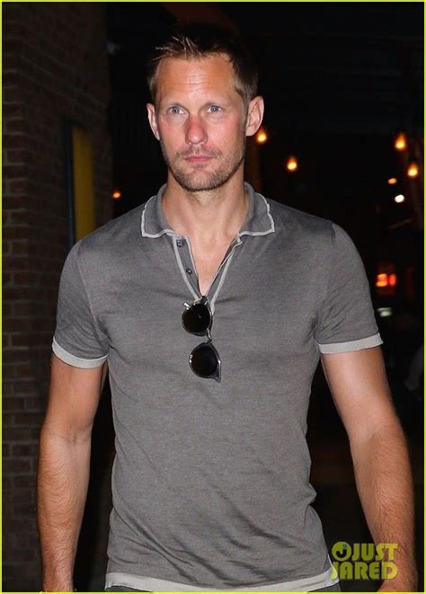 Full Sized Photo Of Alexander Skarsgard Steps Out For The Night In Nyc