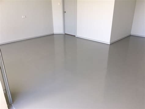 Adflex Epoxy Garage Floor In Colour Light Grey Garage Floor Epoxy