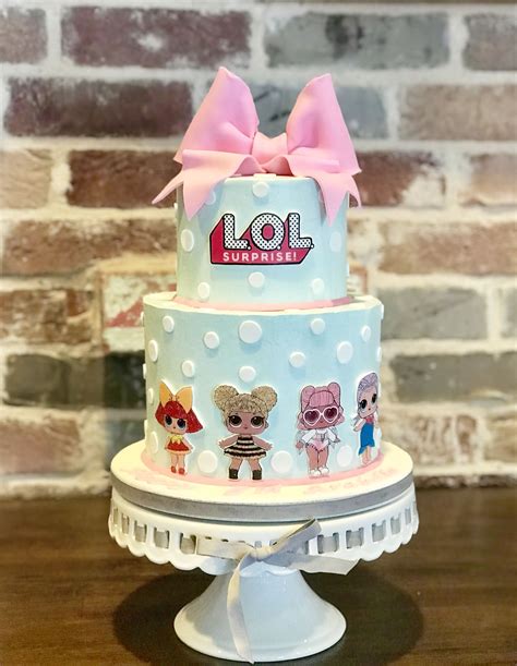 With the right cake design, you can simply make the moment special. Lol surprise Cake | Funny birthday cakes, Lol doll cake ...