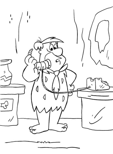 Print Fred Flintstone Coloring Page Download Print Or Color Online