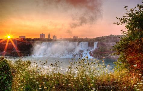 Niagara Falls Canada Sunrise Photograph By Wayne Moran Pixels