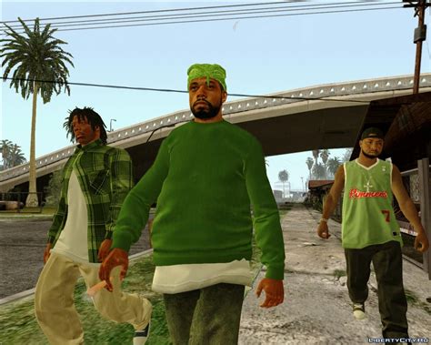 Grove Street Families Remastered For Gta San Andreas