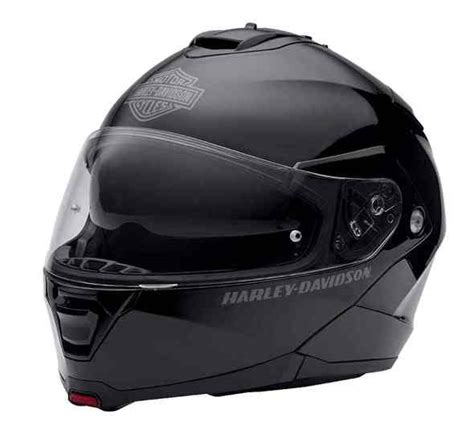 Harley Davidson Mens Modular Helmet Capstone Sun Shield Gloss Black