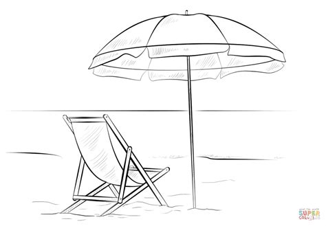 How To Draw A Beach Chair Video Drawing Arts