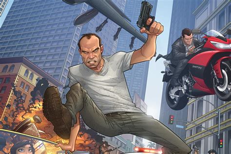 Wallpaper Grand Theft Auto V Patrick Brown Art Hd Widescreen High